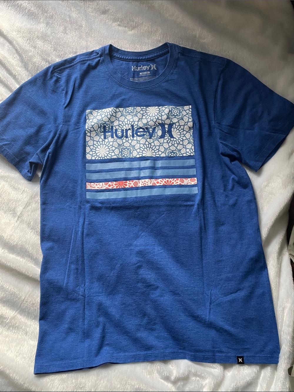Hurley Blue Graphic T-Shirt